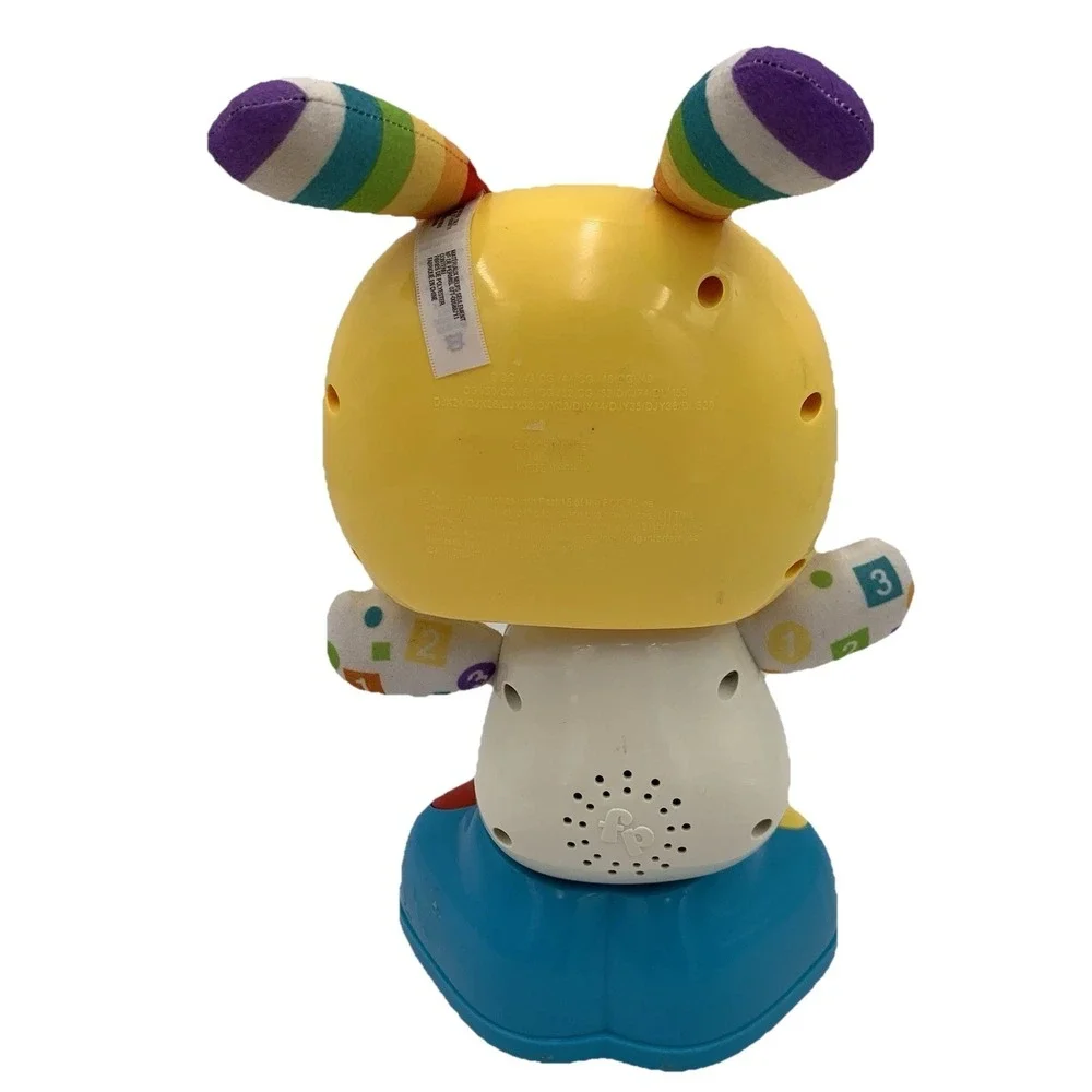 Fisher Price BRIGHT BEATS Dance &‎ Move BEATBO Robot Lights Music Talking WORKS